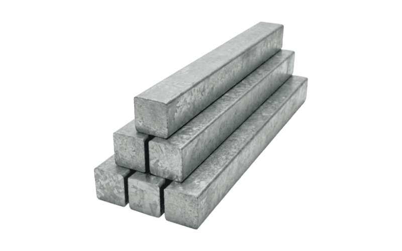 Квадрат оцинкованный 10 40Х ГОСТ 2591-2006